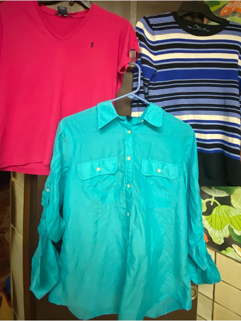 Ralph Lauren Women’s Size Large Bundle of 3 Tops